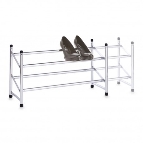 etagere rangement chaussures extensible metal zeller