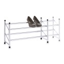 etagere rangement chaussures extensible metal zeller