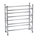 etagere rangement chaussures extensible metal zeller