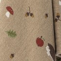 plaid enfant coton recycle marron bloomingville fall