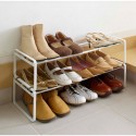 Etagère à chaussures discrète acier Yamazaki Frame