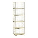 etagere a poser fil de fer dore laiton 5 etages madam stoltz