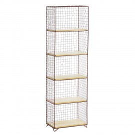 etagere a poser verticale 5 tablettes fil metallique madam stoltz