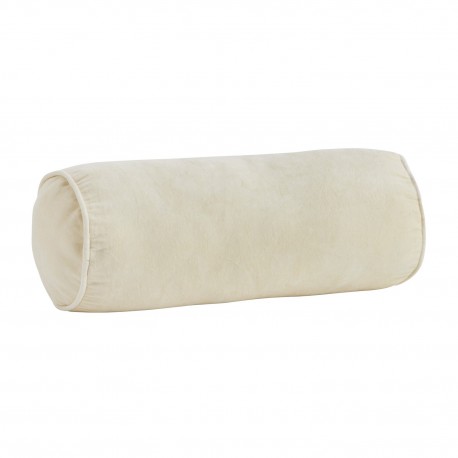 traversin velours blanc ecru madam stoltz