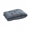 Coussin long banc carreaux coton Madam Stoltz
