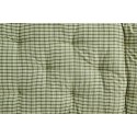 matelas de banc assise vert carreaux madam stoltz