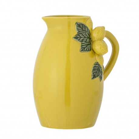 carafe gres jaune citrons bloomingiville limone