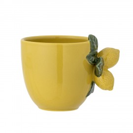 tasse gres jaune citrons bloomingville limone