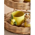 tasse gres jaune citrons bloomingville limone