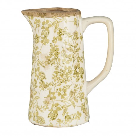 vase fleuri ceramique carafe vert ib laursen