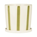 Cache-pot rayé céramique IB Laursen
