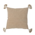 Coussin canapé pompons coton Bloomingville Siff