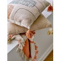 Coussin canapé pompons coton Bloomingville Siff
