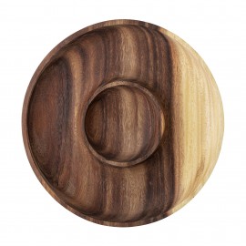 Plateau service apéritif bois acacia Bloomingville BRENO