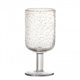 verre a vin sur pied bulles bloomingville bubbles