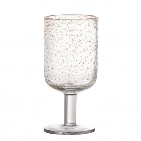 verre a vin sur pied bulles bloomingville bubbles
