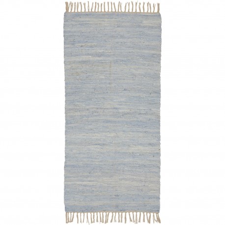 tapis chambre coton bleu ciel clair ib laursen