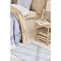 tapis chambre coton bleu ciel clair ib laursen