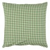 housse de coussin vichy vert coton ib laursen