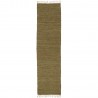 tapis long couloir vert kaki coton ib laursen
