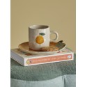 tasse enfant mug gres orange bloomingville agnes