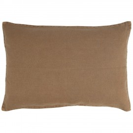Housse de coussin rectangulaire beige lin IB Laursen