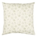 grande housse coussin coton floral vert clair pale ib laursen agatha