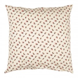 housse de coussin coton petites fleurs rouge ib laursen antonia