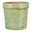 cache pot ceramique vieillie vert ib laursen