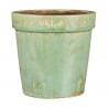 cache pot vert vieilli ceramique ib laursen