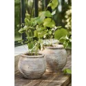 cache pot terre cuite artisanale beige ib laursen margot