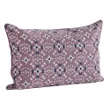 housse de coussin double face mauve lilas coton imprime madam stoltz