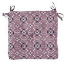 galette de chaise mauve lilas coton imprime madam stoltz