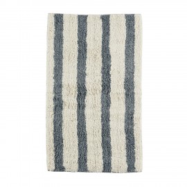 Petit tapis tufté rayé Madam Stoltz