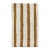 tapis de bain tufte jaune moutarde coton rayures madam stoltz