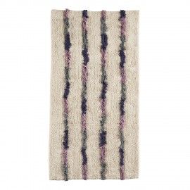 Tapis rayé tufté coton Madam Stoltz