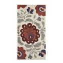 Tapis chambre floral coton tufté Madam Stoltz