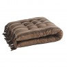 Matelas d'assise franges coton Madam Stoltz