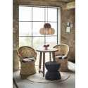 fauteuil bambou tresse assise coton tisse madam stoltz