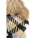 fauteuil bambou tresse assise coton tisse madam stoltz