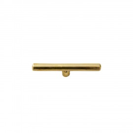 patere murale epure minimaliste design metal dore laiton nordal