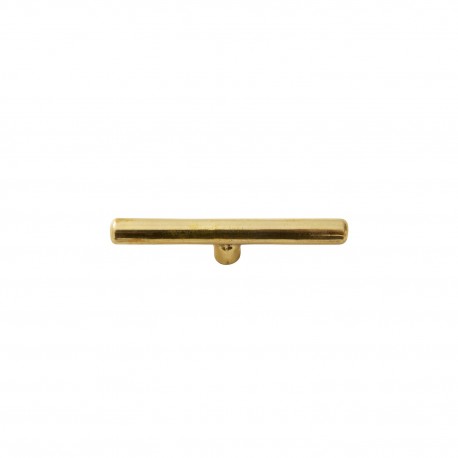 patere murale epure minimaliste design metal dore laiton nordal