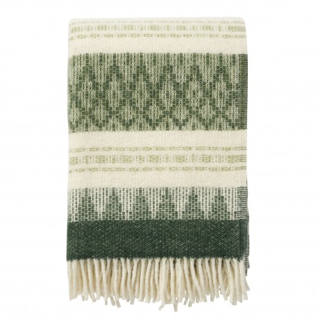 Plaid en laine suédoise classique Klippan Freja