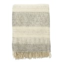 plaid laine classique gris klippan freja