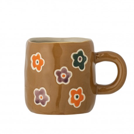 tasse bebe enfant marron fleurs bloomingville addy