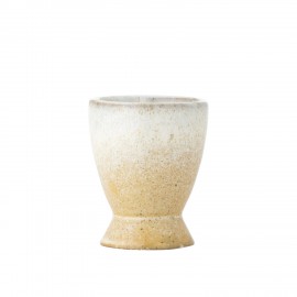 coquetier ceramique beige naturel bloomingville paula