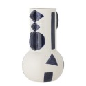 vase design bleu gres bloomingville graphica