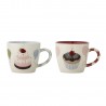 Mugs grès motif gâteaux Bloomingville Darby set de 2