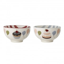 bols gres decoration gateaux bloomingville darby set de 2