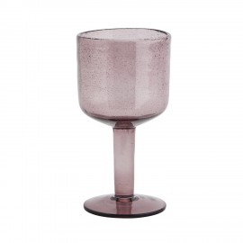 verre a vin bulle couleur rose madam stoltz